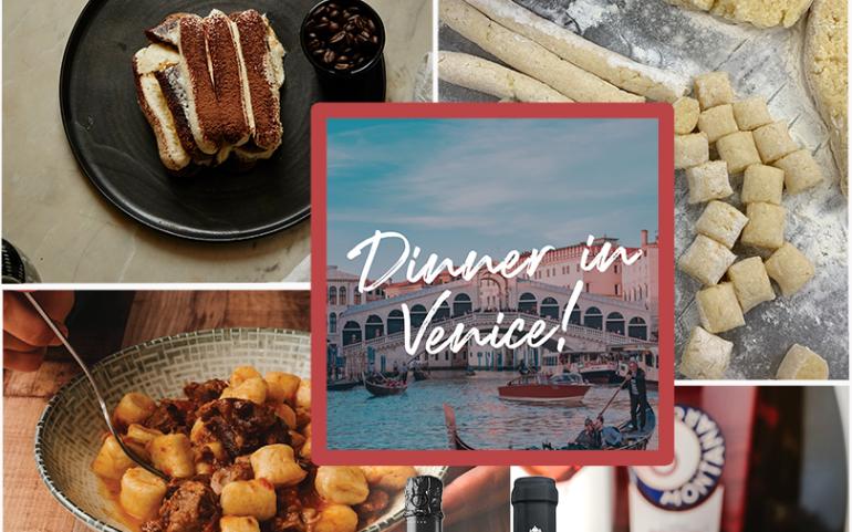 DINNER IN VENICE!